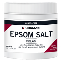 Epsom Salt Cream 4 oz by Kirkman Labs