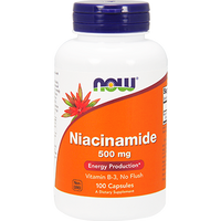 Niacinamide 500 mg 100 caps by NOW