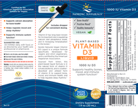 Plant-Based Vitamin D3 Liquid 1 oz by Nordic Naturals