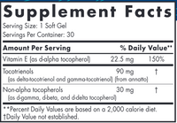 Vitamin E Complex 30 softgels