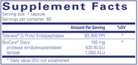 Gluten/Dairy Digest 60 vcaps by Pure Encapsulations