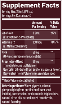 NAD+ Platinum 3.38 fl oz by Quicksilver Scientific