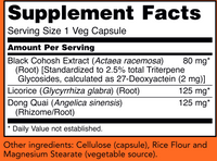 Black Cohosh Extract by NOW