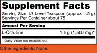 L-Citrulline Powder 4 oz by NOW