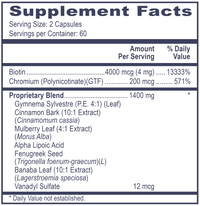 Gluco-Beta Stimulator+ 120 vegcaps by Professional Health Products®