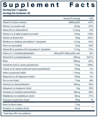 Multi-Nutrients 3 Cit/Mal 180vcaps by Vital Nutrients