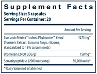 Phyto-Curcumin Plus Enzymes 60 vegcaps by Vital Nutrients