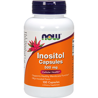 Inositol Capsules 500 mg 100 caps by NOW
