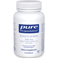 Acetyl-L-Carnitine 500 mg 60 vcaps by Pure Encapsulations