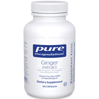 Ginger extract 120 vegcaps by Pure Encapsulations