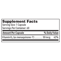 Vitamin K2 by Klaire Labs