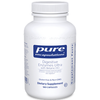 Digestive Enzymes Ultra w/ HCl 180 caps by Pure Encapsulations