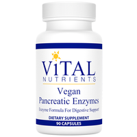 Vegan Pancreatic Enzymes 90 caps by Vital Nutrients