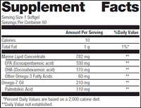 OmegaGenics® Mega 10® Lemon 60 SG by Metagenics