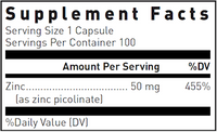 Zinc Picolinate 100 caps by Douglas Labs by Douglas Laboratories