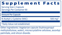 N-Acetyl-L-Cysteine by Klaire Labs