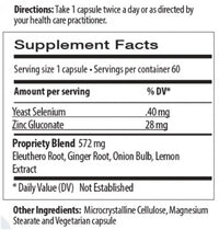 T-NRG 60 cap by Physicians' Standard by Physicians Standard