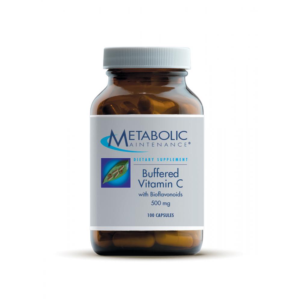 Buffered Vitamin C  500mg 100 caps by Metabolic Maintenance