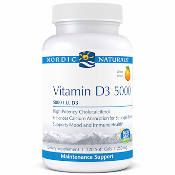 Vitamin D3 120 softgels by Nordic Naturals