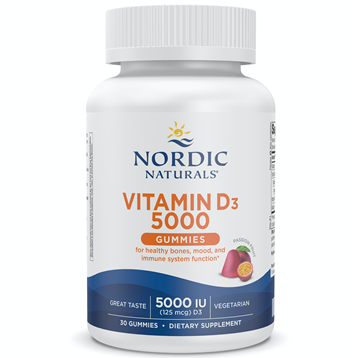 Vitamin D3 5000 30 Gummies by Nordic Naturals