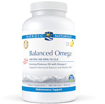 Balanced Omega Combination 180 softgels by Nordic Naturals