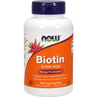 Biotin 5000 mcg by NOW