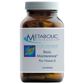 Basic Maintenance w/ Vit D 120 vcaps by Metabolic Maintenance