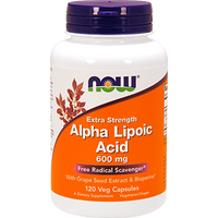 Alpha Lipoic Acid 600 mg 120 vcaps by NOW