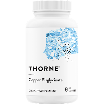 Copper Bisglycinate 60 vegcaps by Thorne Research