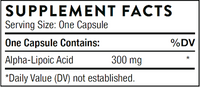 Alpha-Lipoic Acid 60 vegcaps by Thorne Research