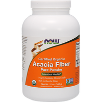 Acacia Fiber Organic Powder 12 oz by NOW