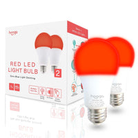 Red Sleep Light Bulb by Hooga Health