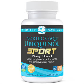 Nordic CoQ10 Ubiquinol Sport 60 softgels by Nordic Naturals