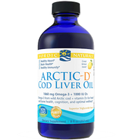 Arctic-D Cod Liver Oil Lemon 8 oz by Nordic Naturals