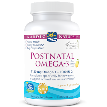 Postnatal Omega-360 softgels by Nordic Naturals