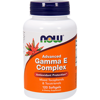 Advanced Gamma E Complex 120 softgels by NOW