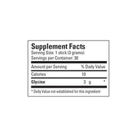 Glycine Sticks Sticks by Metabolic Maintenance