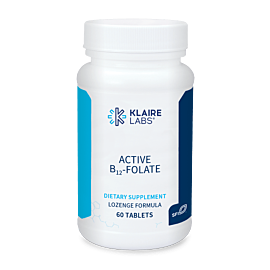Active B12-Folate 60 Capsules by Klaire Labs/SFI Health