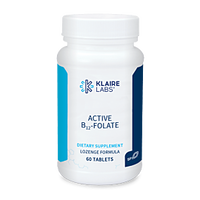 Active B12-Folate 60 Capsules by Klaire Labs/SFI Health