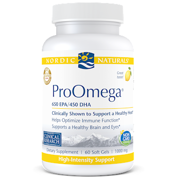 ProOmega Lemon 60 softgels by Nordic Naturals