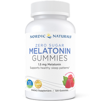 Zero Sugar Melatonin 120 Gummies by Nordic Naturals
