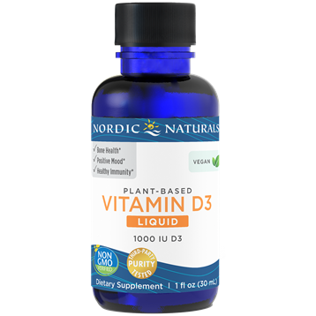 Plant-Based Vitamin D3 Liquid 1 oz by Nordic Naturals