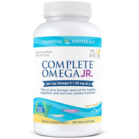 Complete Omega Junior 180 softgels by Nordic Naturals