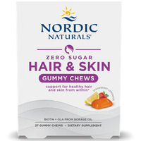 Zero Sugar Hair & Skin Gummie 27 Gummies by Nordic Naturals