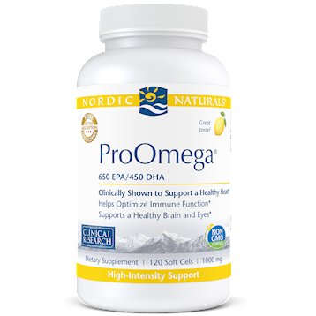 ProOmega Lemon 120 softgels by Nordic Naturals