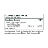 Ultimate-E 60 GelCaps by Thorne Research