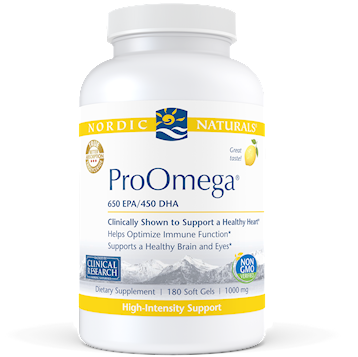 ProOmega Lemon 180 softgels by Nordic Naturals