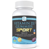 Vitamin D3 Gummies Sport 120 Gummies by Nordic Naturals