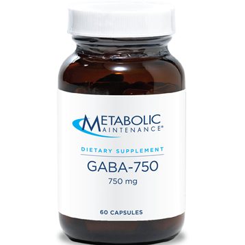 GABA 500mg 60 caps by Metaboic Maintenance by Metabolic Maintenance