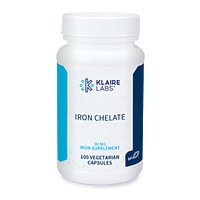 Iron Chelate (30 mg) by Klaire Labs/SFI Health